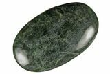 Polished Jade (Nephrite) Palm Stone - Afghanistan #187912-1